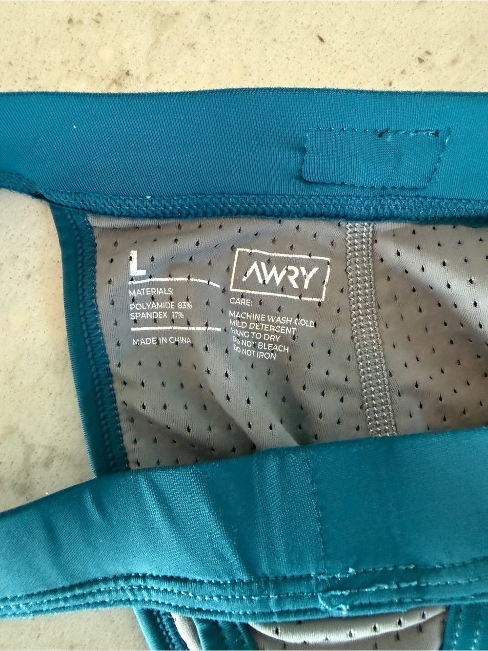 AWRY Aero Thong in Gray, Large - Picture 8 of 8